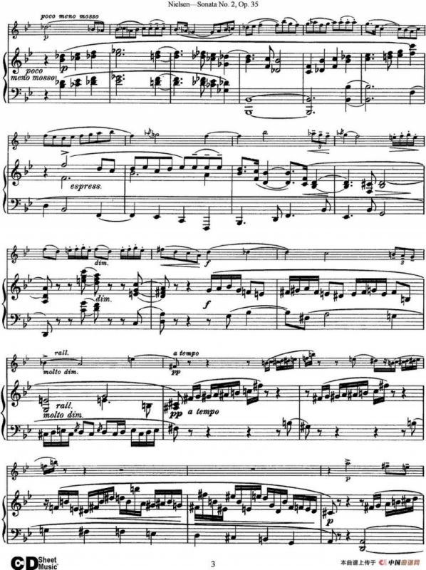 Violin Sonata No.2 Op.35（小提琴+钢琴伴奏）