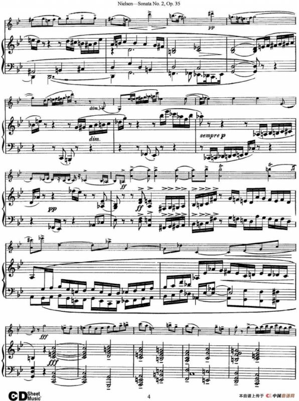 Violin Sonata No.2 Op.35（小提琴+钢琴伴奏）
