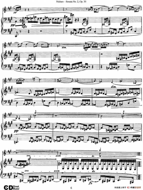 Violin Sonata No.2 Op.35（小提琴+钢琴伴奏）