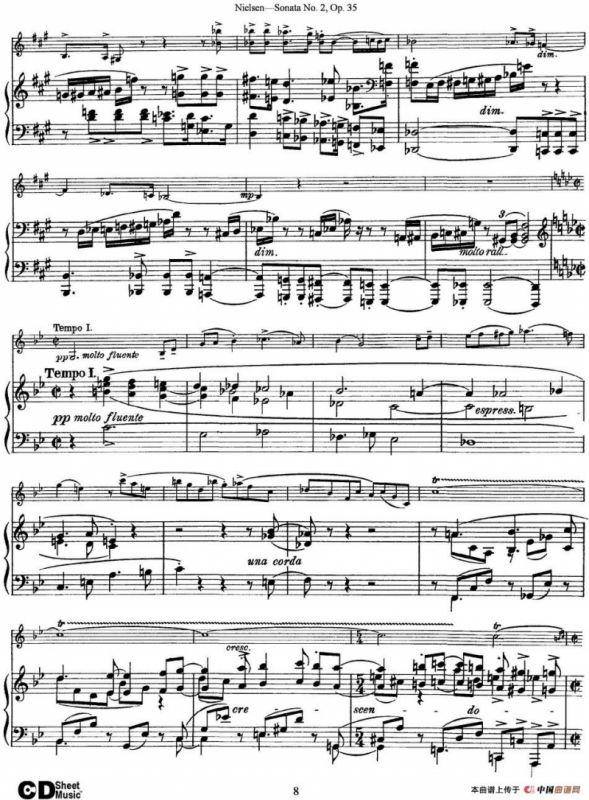 Violin Sonata No.2 Op.35（小提琴+钢琴伴奏）