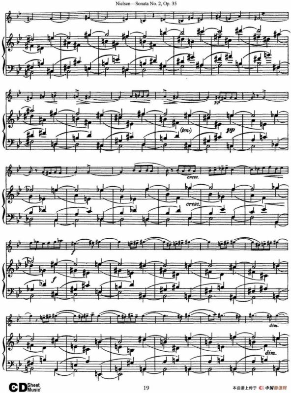 Violin Sonata No.2 Op.35（小提琴+钢琴伴奏）