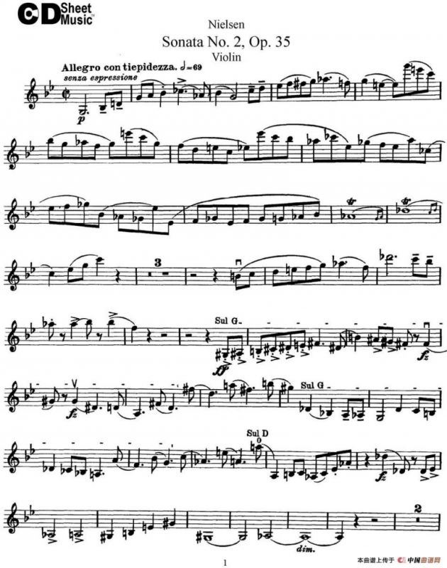 Violin Sonata No.2 Op.35