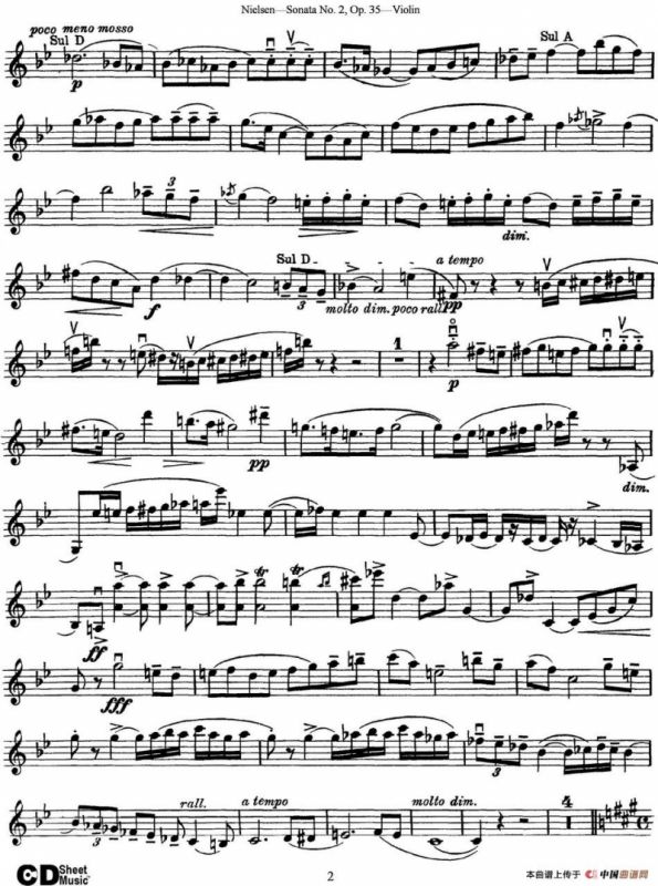 Violin Sonata No.2 Op.35