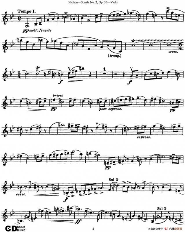 Violin Sonata No.2 Op.35