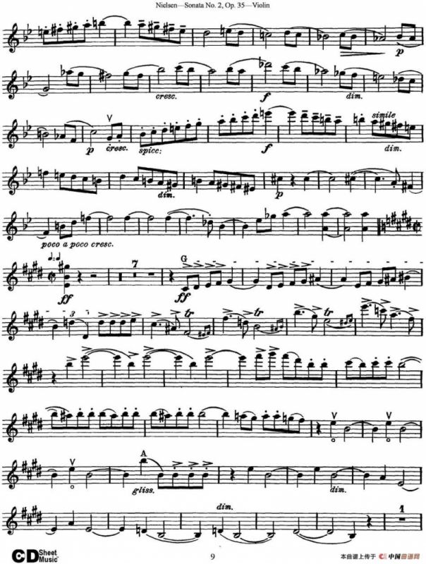 Violin Sonata No.2 Op.35