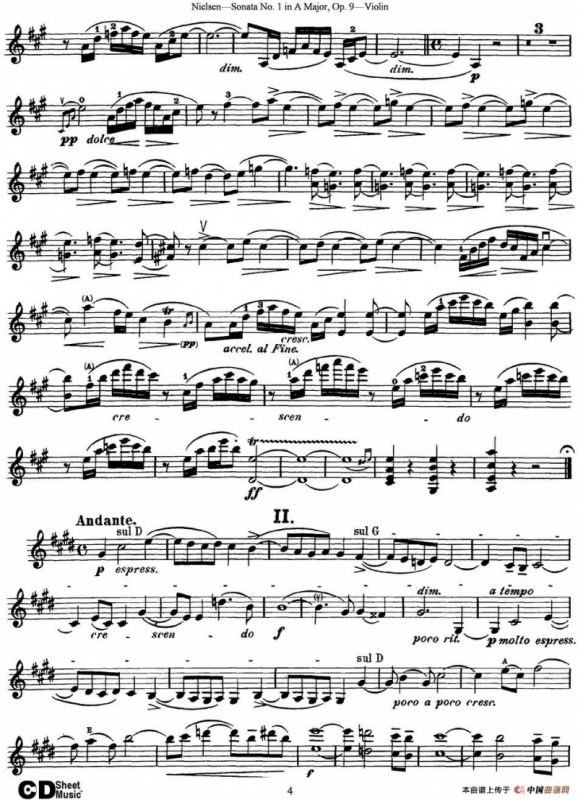 Violin Sonata No.1 in A Major Op.9