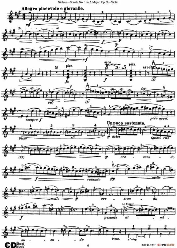 Violin Sonata No.1 in A Major Op.9