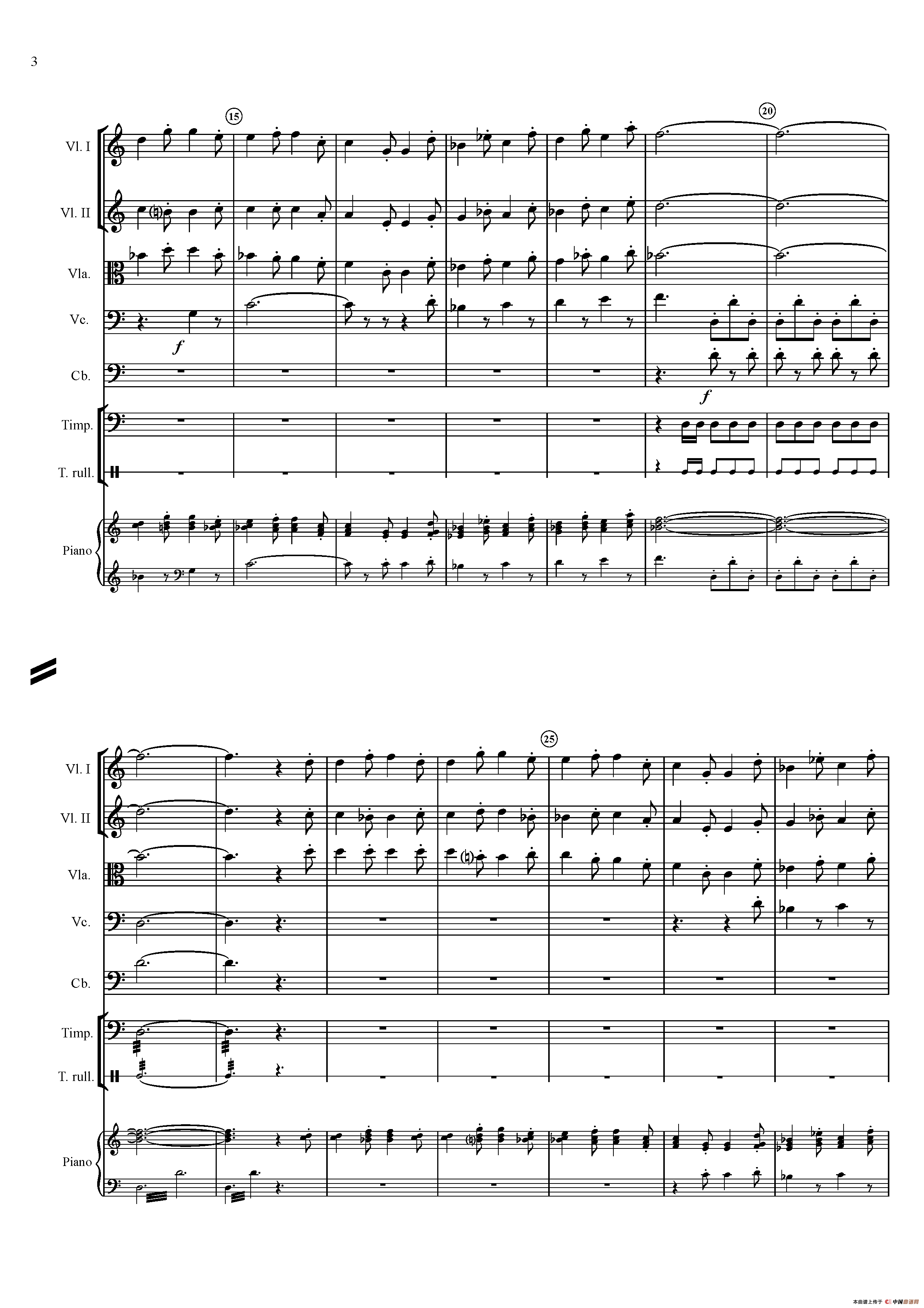 Ivo Blaha Zamecka suita - Full Score（城堡套曲）