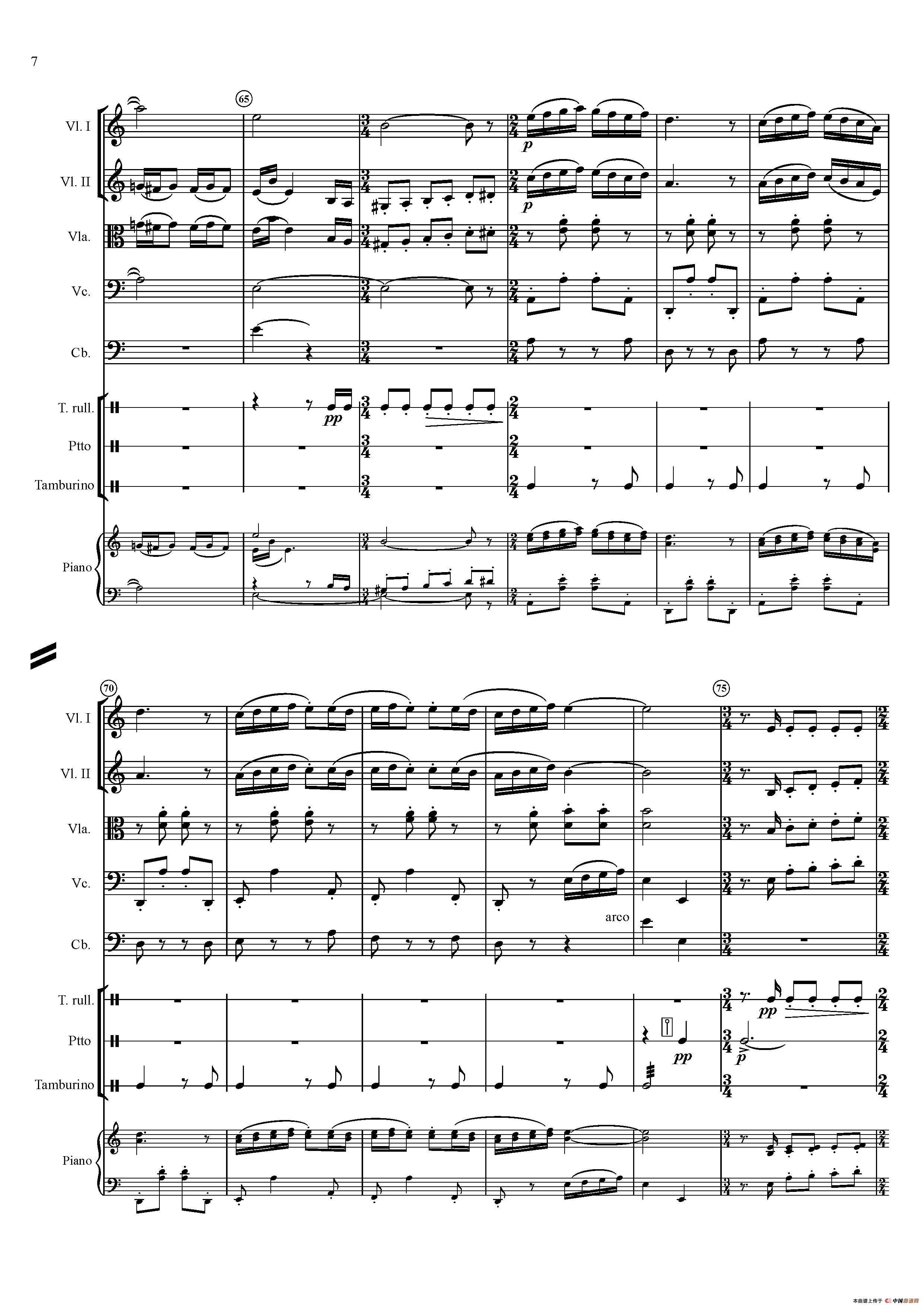 Ivo Blaha Zamecka suita - Full Score（城堡套曲）