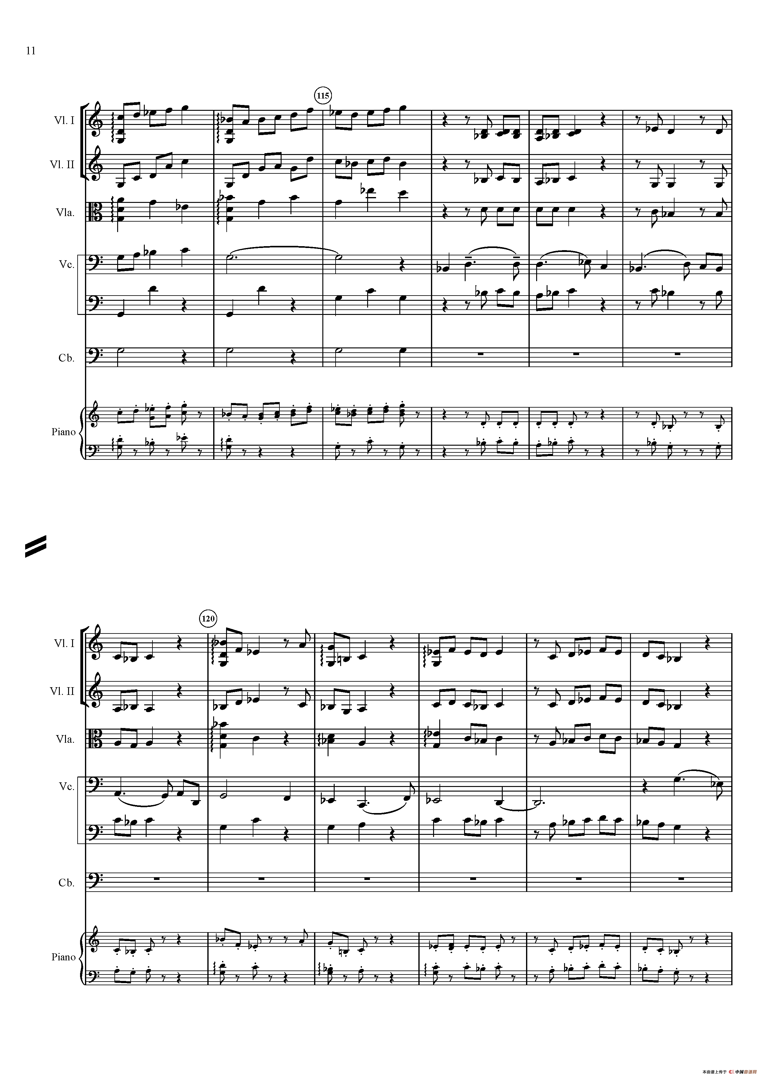 Ivo Blaha Zamecka suita - Full Score（城堡套曲）