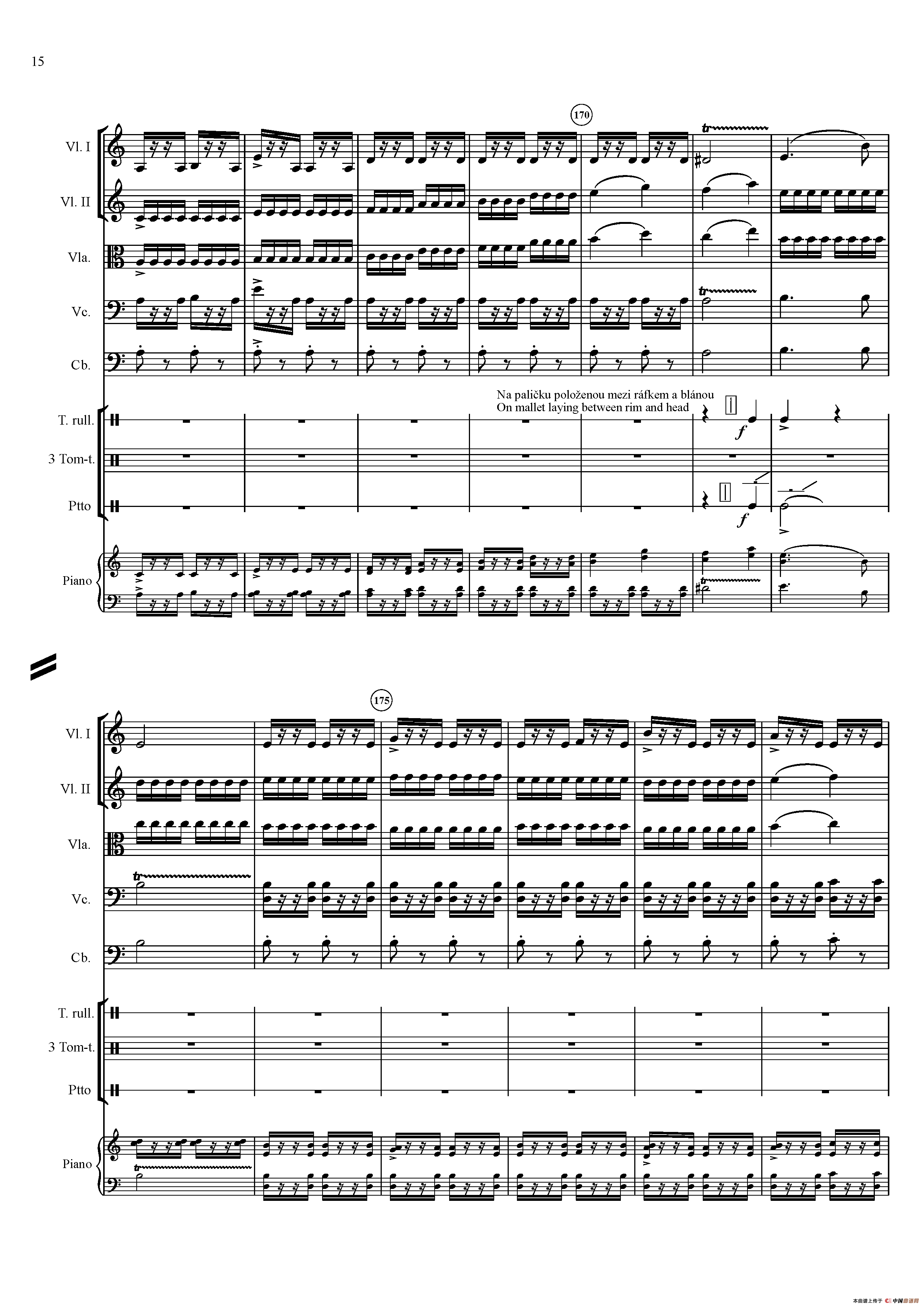Ivo Blaha Zamecka suita - Full Score（城堡套曲）