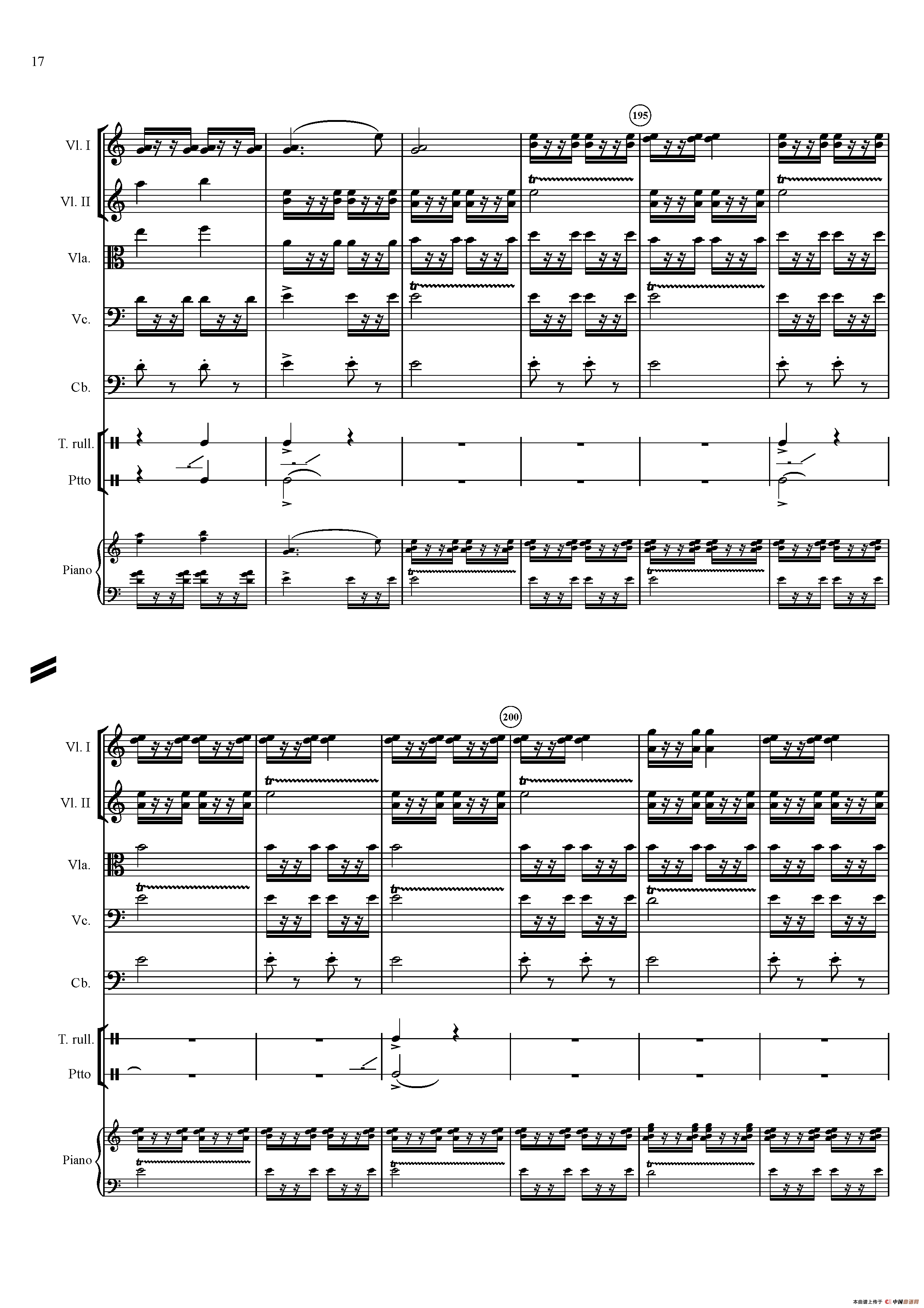 Ivo Blaha Zamecka suita - Full Score（城堡套曲）