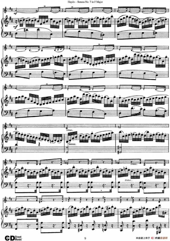 Violin Sonata No.7 in F Major（小提琴+钢琴伴奏）