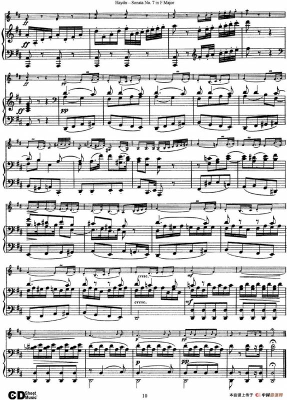 Violin Sonata No.7 in F Major（小提琴+钢琴伴奏）