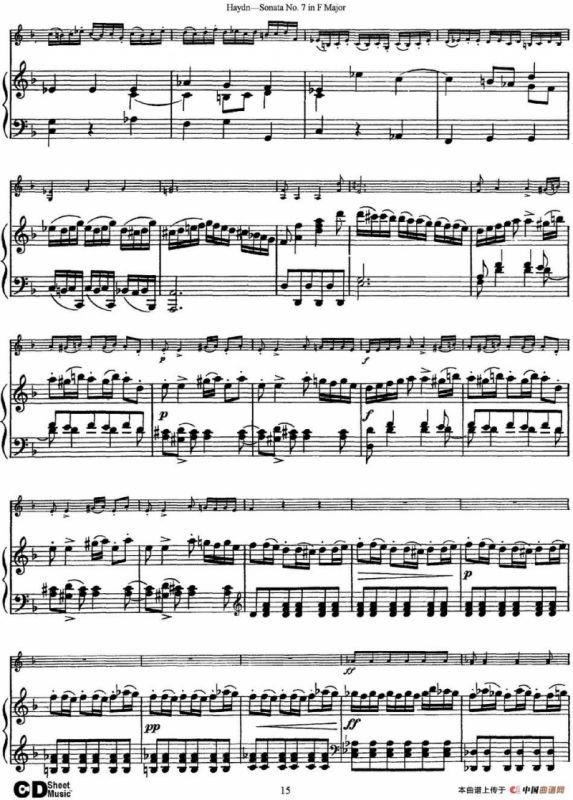 Violin Sonata No.7 in F Major（小提琴+钢琴伴奏）