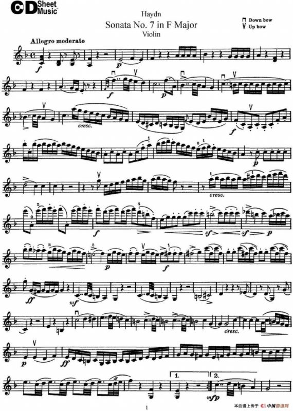 Violin Sonata No.7 in F Major