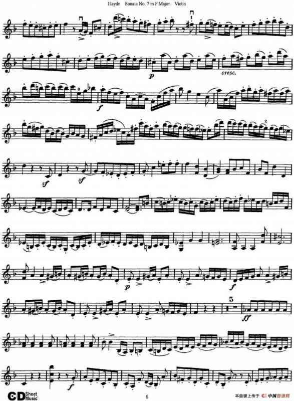 Violin Sonata No.7 in F Major