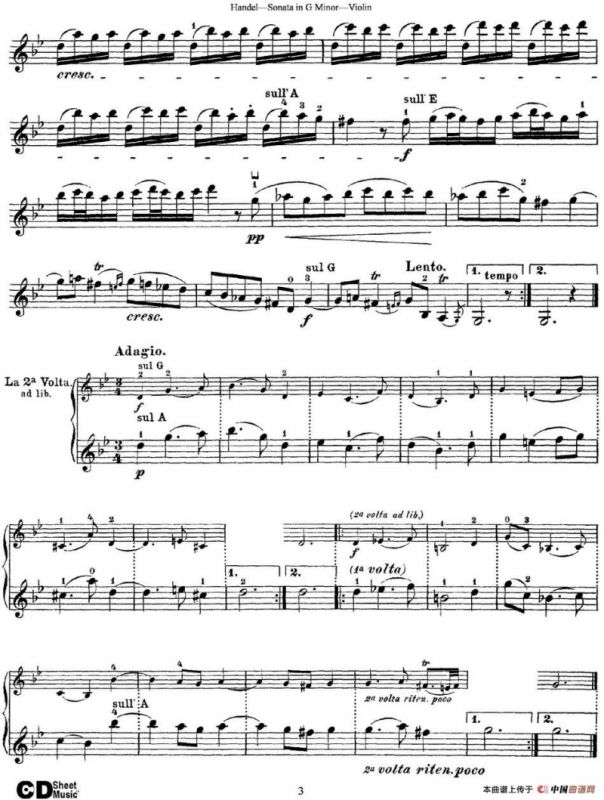Violin Sonata No.2 in G minor
