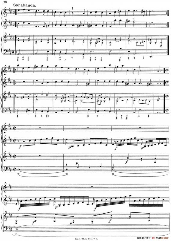 Biber Violin Sonata VIII（小提琴+钢琴伴奏）