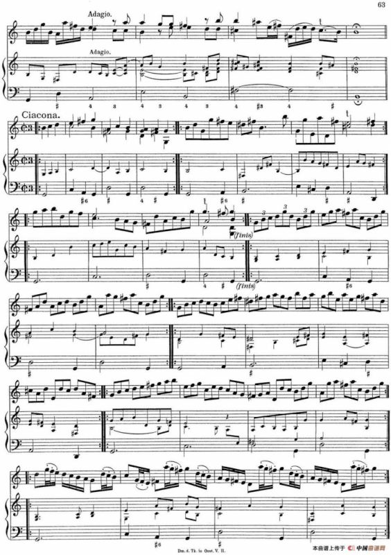 Biber Violin Sonata VII（小提琴+钢琴伴奏）