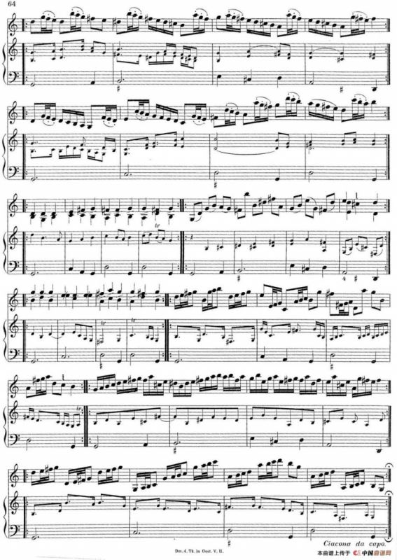 Biber Violin Sonata VII（小提琴+钢琴伴奏）