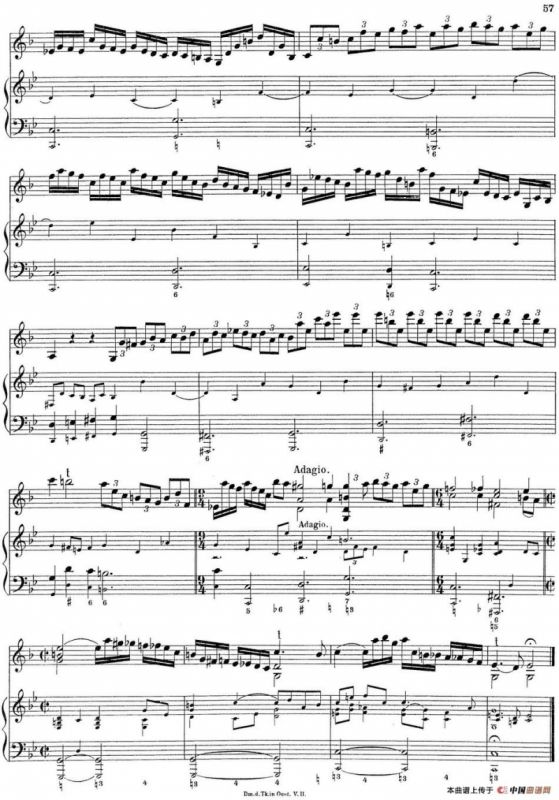 Biber Violin Sonata VI（小提琴+钢琴伴奏）