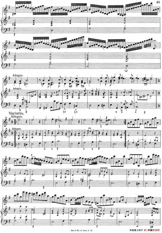 Biber Violin Sonata V（小提琴+钢琴伴奏）