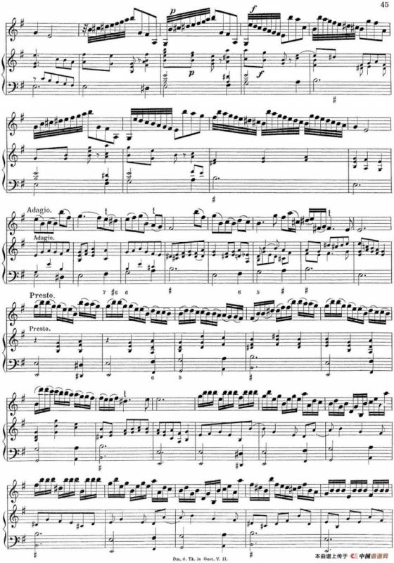 Biber Violin Sonata V（小提琴+钢琴伴奏）