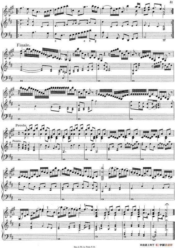 Biber Violin Sonata IV（小提琴+钢琴伴奏）