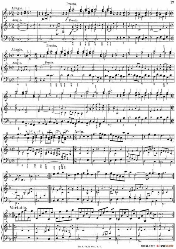 Biber Violin Sonata III（小提琴+钢琴伴奏）