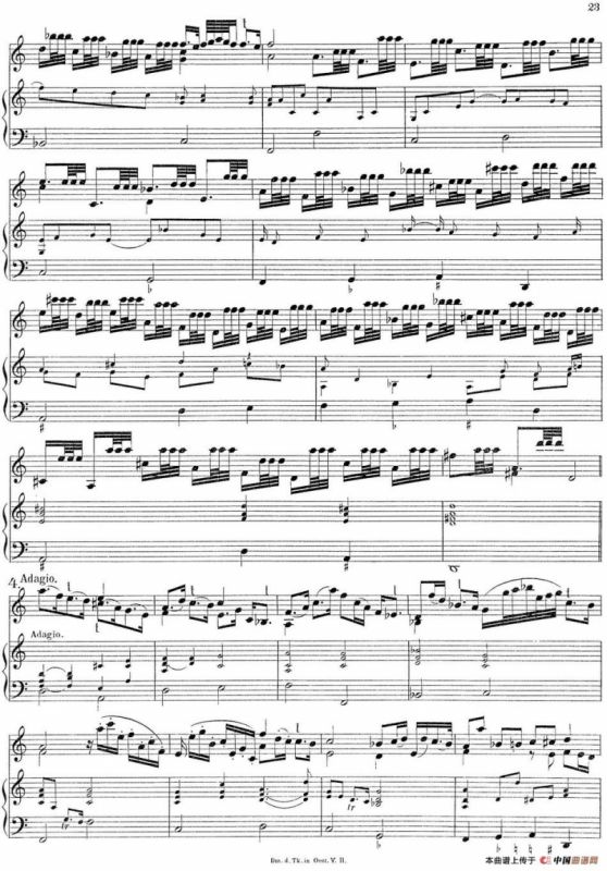 Biber Violin Sonata II（小提琴+钢琴伴奏）