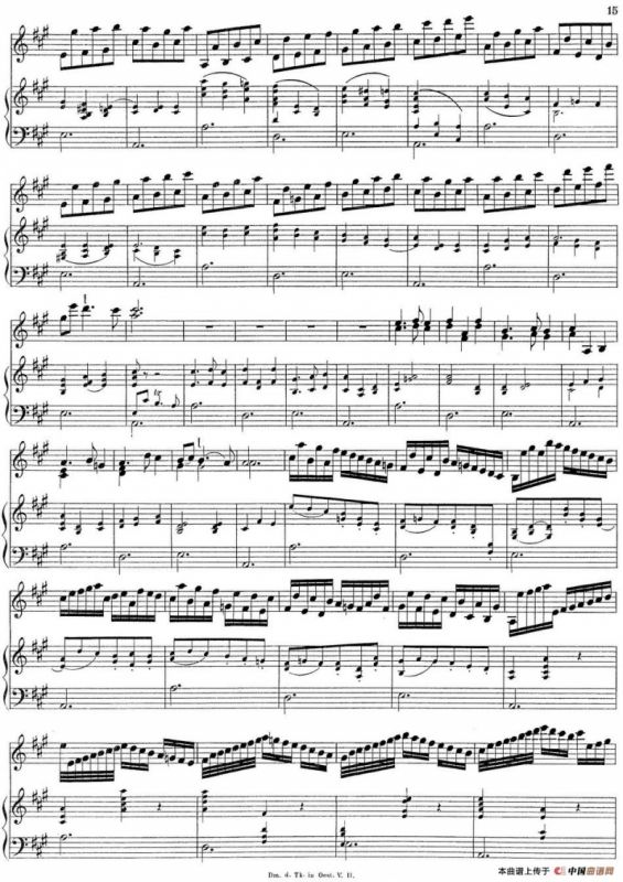 Biber Violin Sonata I（小提琴+钢琴伴奏）