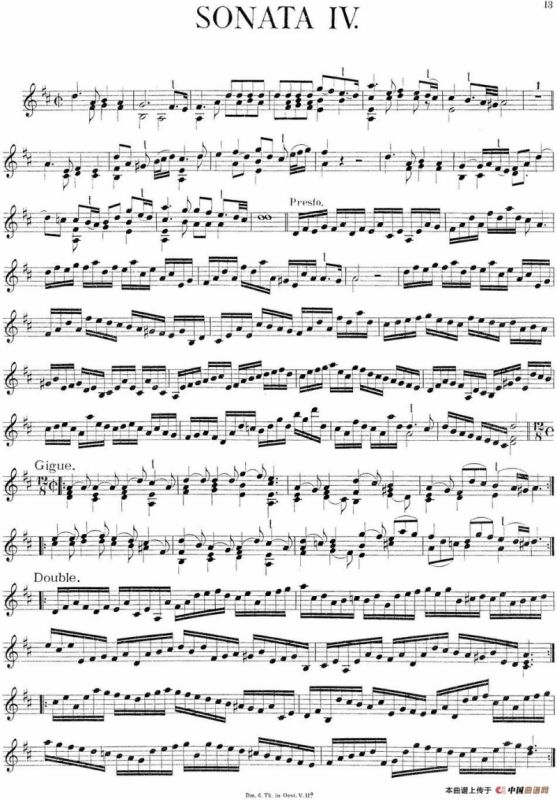 Biber Violin Sonata IV