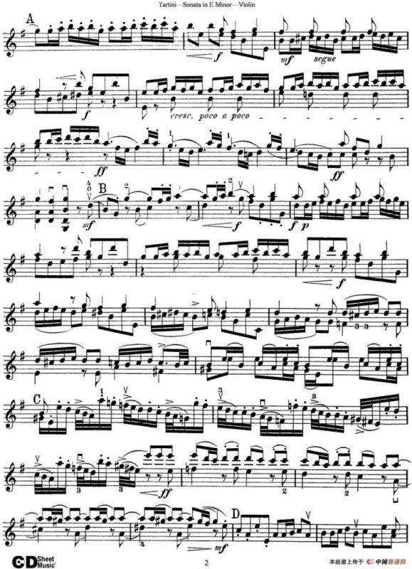 Violin Sonata in E Minor