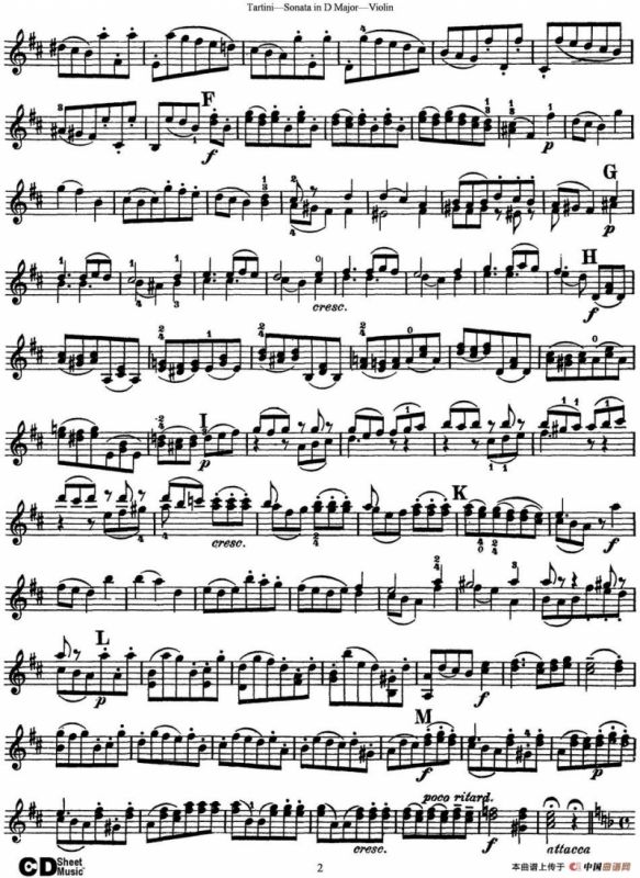 Violin Sonata in D Major