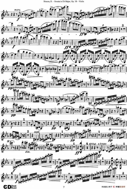 Violin Sonata in Eb Major Op.18