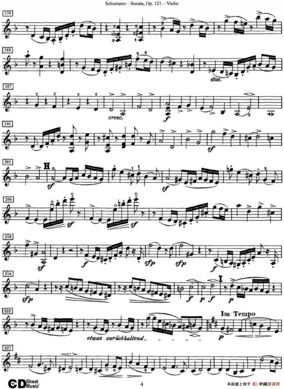 Violin Sonata Op.121