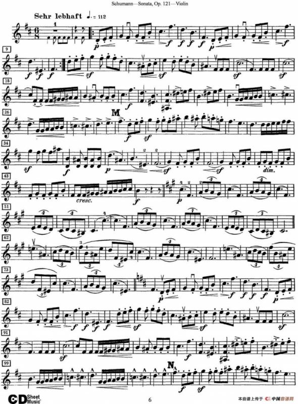 Violin Sonata Op.121