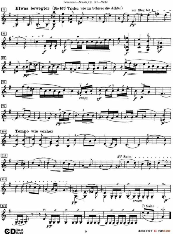 Violin Sonata Op.121