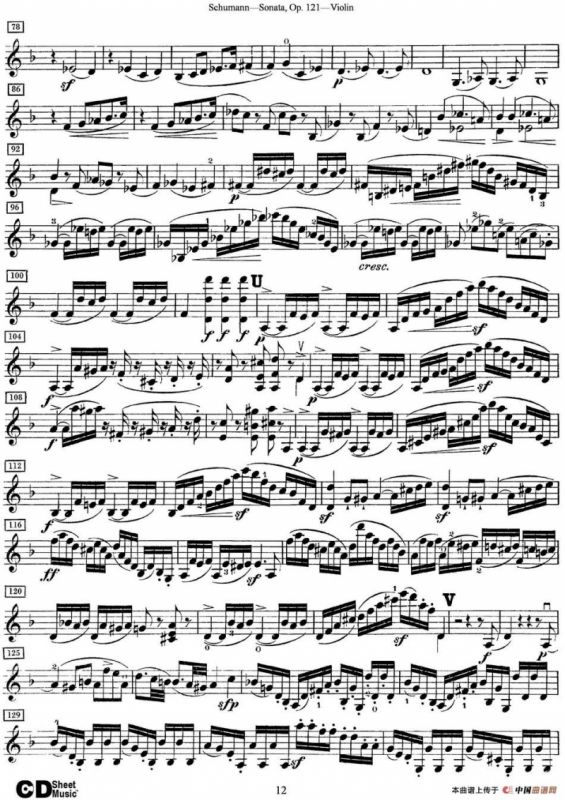 Violin Sonata Op.121