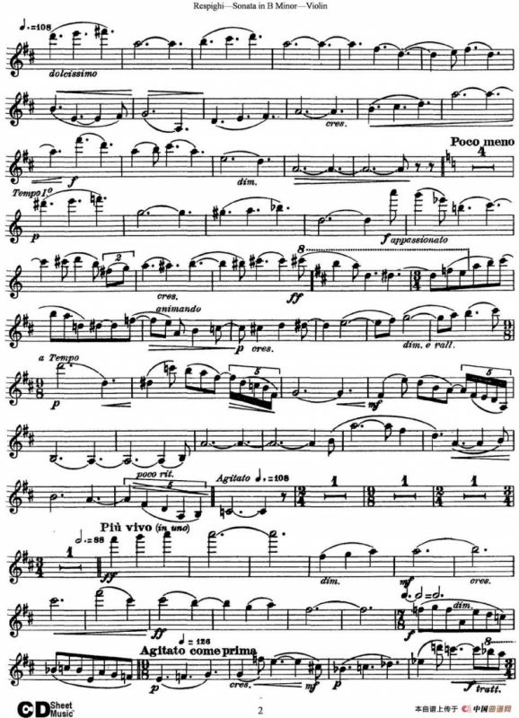 Violin Sonata in B Minor