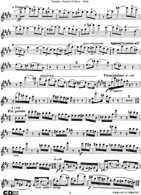 Violin Sonata in B Minor