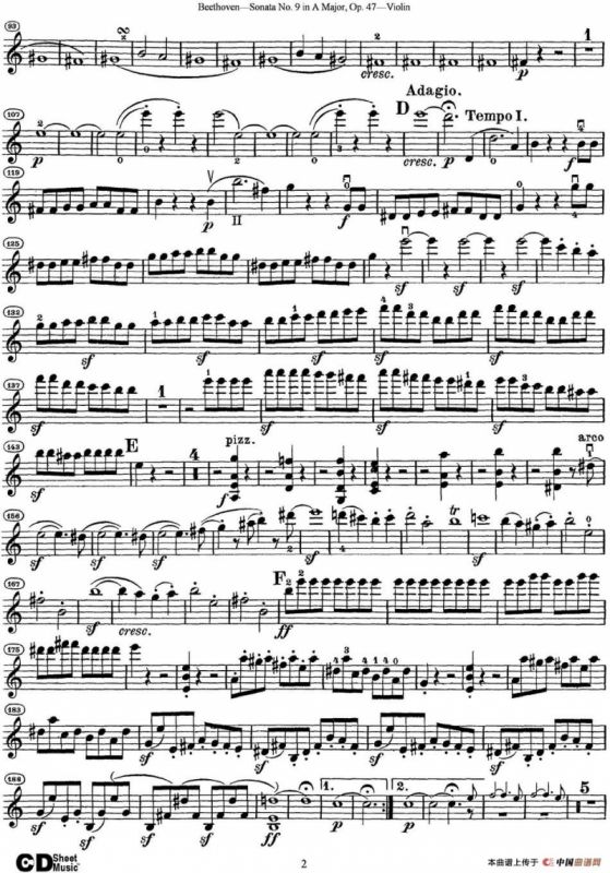 Violin Sonata No.9 in A Major Op.47