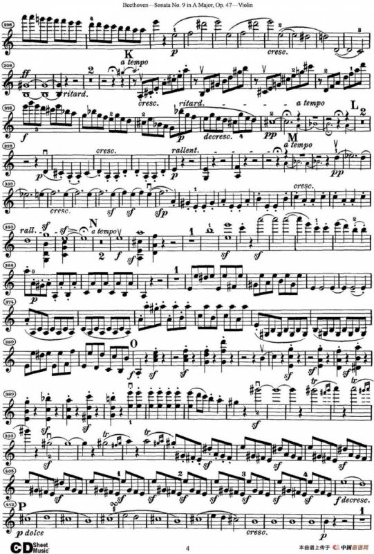 Violin Sonata No.9 in A Major Op.47