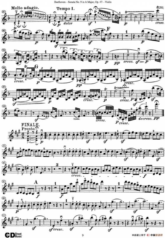 Violin Sonata No.9 in A Major Op.47