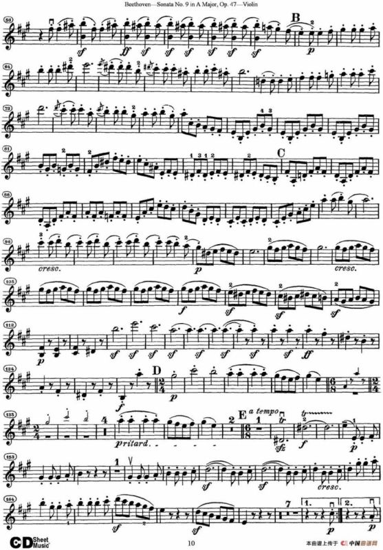Violin Sonata No.9 in A Major Op.47