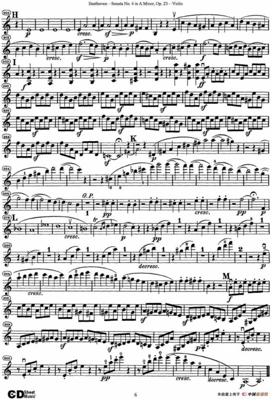 Violin Sonata No.4 in A Minor Op.23