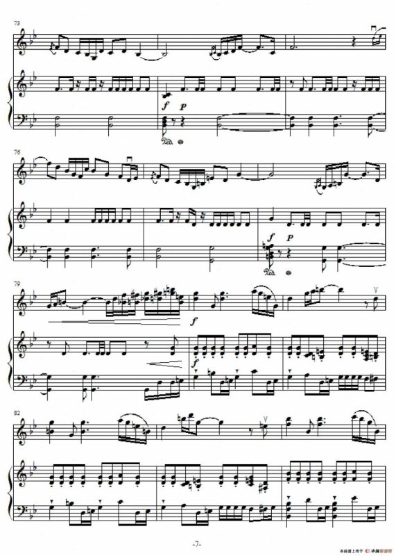 欢（小提琴+钢琴伴奏）