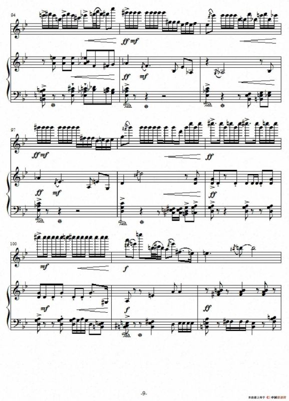 欢（小提琴+钢琴伴奏）