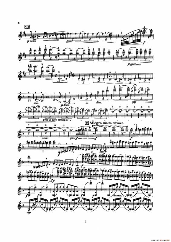 Concerto in D Minor Op.47（小提琴分谱）